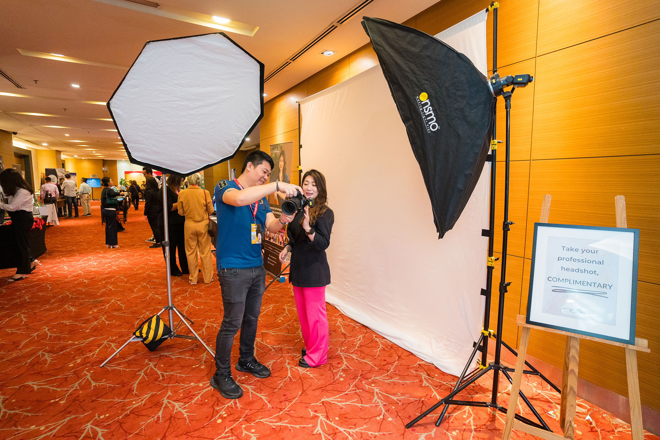 Planning a Headshot Booth for your Corporate Event