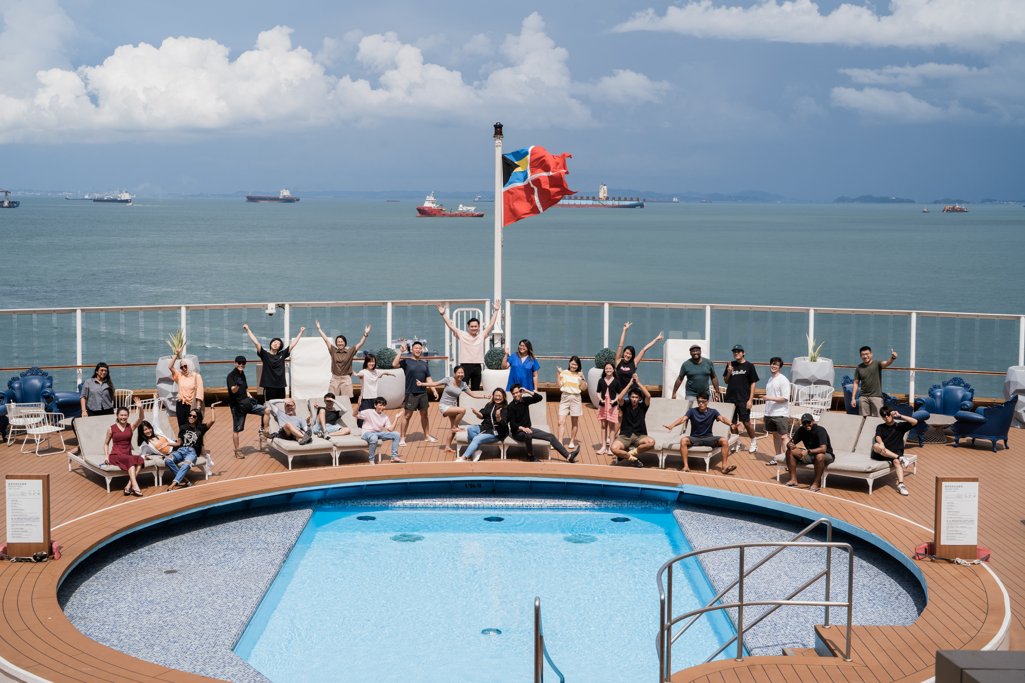 A Cruise Ship Reflection: Navigating the Waters for a Shoot